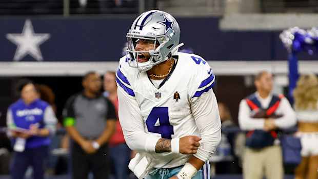 Dallas Cowboys quarterback Dak Prescott